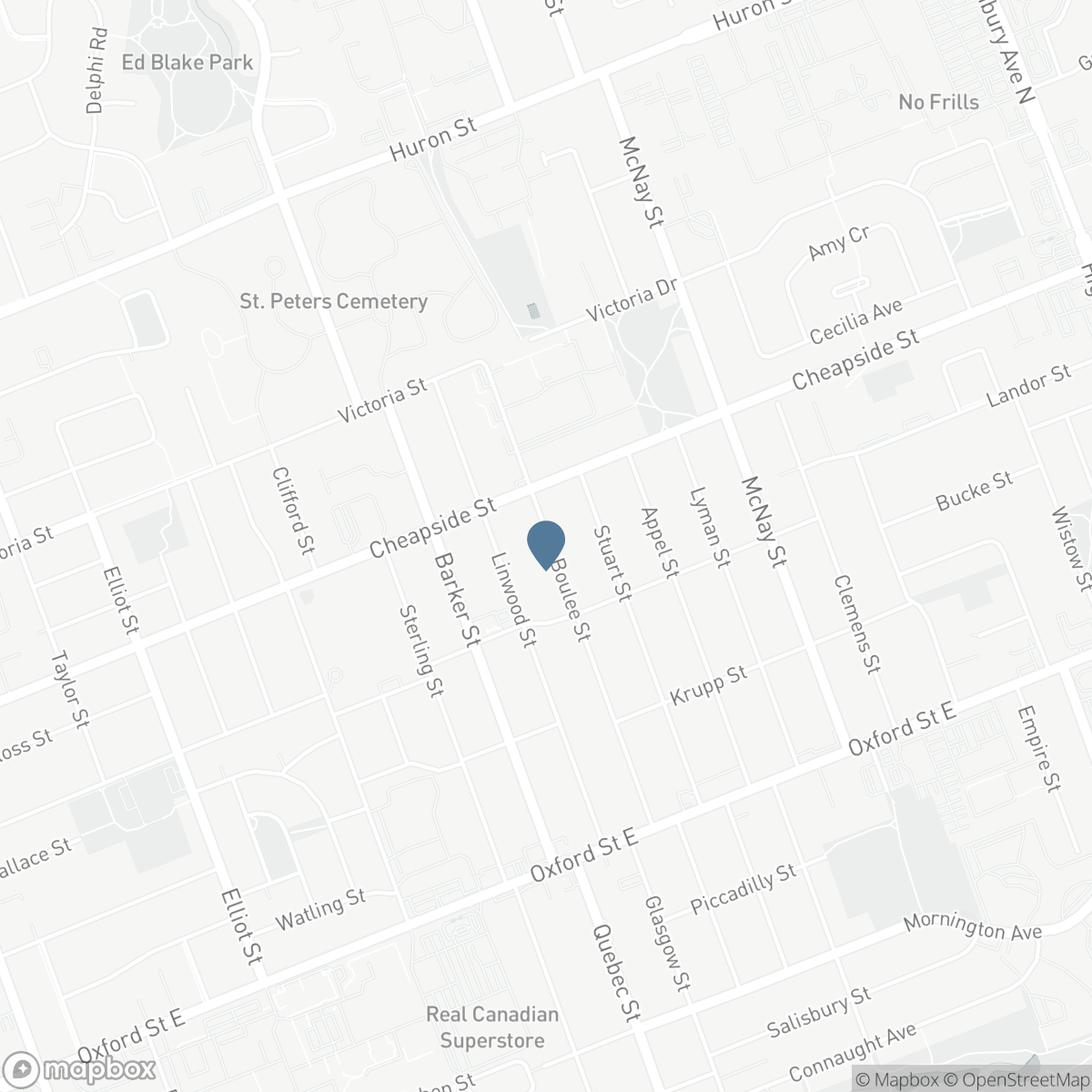 121 BOULLEE STREET, London, Ontario N5Y 1T8